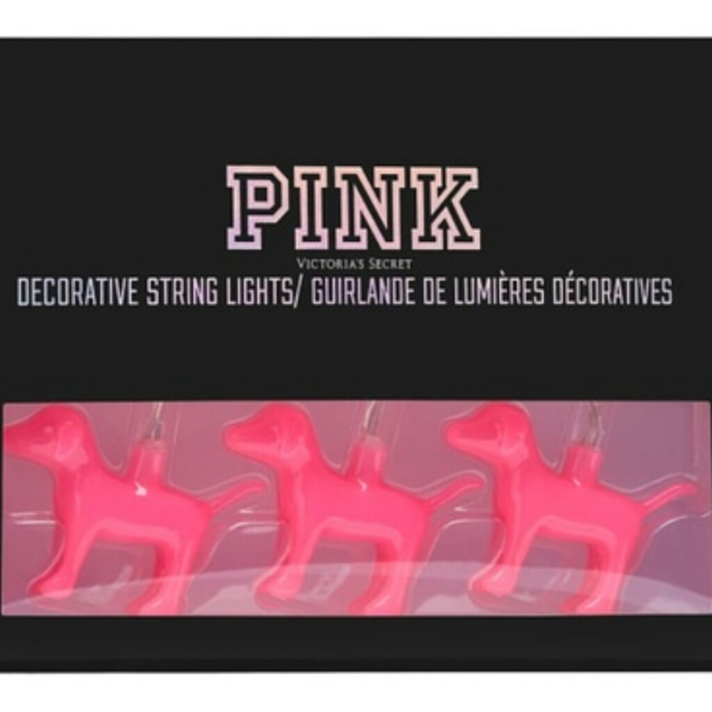 💕VS Pink Dog Lights